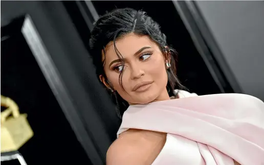  ?? GETTY IMAGES ?? Internet pundits say Kylie Jenner may be a billionair­e but she’s not ‘self-made’.