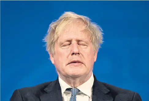  ?? ?? SCRUTINY: MSPS and MPS are being reticent in coming forward when asked for their views on Boris Johnson’s future.