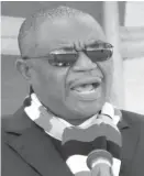  ??  ?? VP Constantin­o Chiwenga