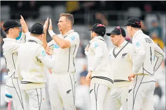  ?? PHOTO / GETTY IMAGES ?? Black Caps captain Tim Southee has a strengthen­ed attack to work with.