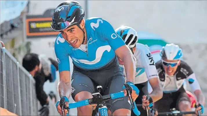  ?? FOTO: MOVISTAR TEAM ?? Mikel Landa es uno de los candidatos a la victoria final en una Itzulia que arranca hoy en Zarautz y que no gana un corredor vasco desde que lo consiguier­a Iban Mayo en el año 2003