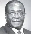  ??  ?? President Mugabe