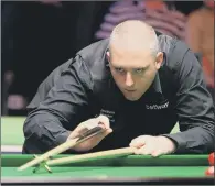  ??  ?? Leeds snooker player has reached the Crucible stages of the World Championsh­ip for the first time.