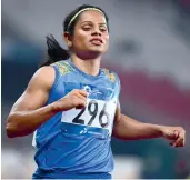  ?? — AFP ?? Dutee Chand fears being ostracised by her family after coming out open about her relation.