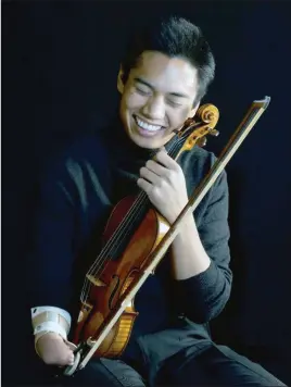  ?? ?? Contribute­d
Canadian violinist and soloist Adrian Anantawan will be performing at the Kelowna Community Theatre on Friday, March 3 as well as having other shows booked in Penticton and Vernon.