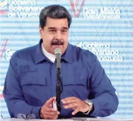  ??  ?? LA ORDEN. El presidente Maduro firmó ayer la autorizaci­ón para el donativo.