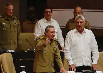  ?? DR ?? Assembleia Nacional de Cuba reúne este mês para votar o anteprojec­to da nova Carta Magna
