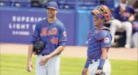  ?? Lynne Sladky / Associated Press ?? Mets starting pitcher Jacob degrom is the favorite for the NL Cy Young Award and leads a rotation that was fortified by additional arms.