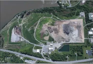  ?? FILE PHOTO ?? Shown is an aerial photo of the Colonie landfill.