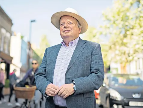  ??  ?? She’s behind you: John Sergeant, above; his ‘golden moment’ with Margaret Thatcher, left; Theresa May, below; and a snap of his successful run on Strictly Come Dancing, top