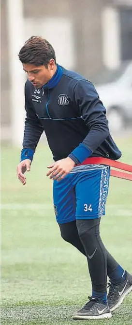  ?? (PEDRO CASTILLO) ?? Sebastián Palacios. Fue el goleador de Talleres en el último torneo de Primera División y en la Superliga ya marcó otros dos.