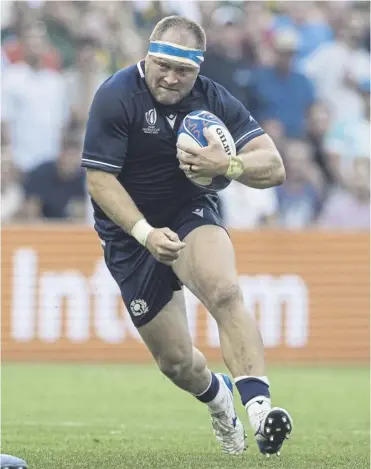  ?? ?? WP Nel has sustained a neck injury ahead of Scotland’s Six Nations match in Cardiff this weekend