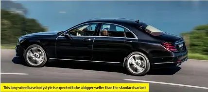  ??  ?? This long-wheelbase bodystyle is expected to be a bigger-seller than the standard variant
