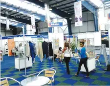  ??  ?? Botswana trade show recently held in Gaborone