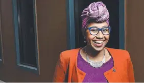  ??  ?? CONTROVERS­Y: Yassmin Abdel-Magied has been the subject of abuse and fury.