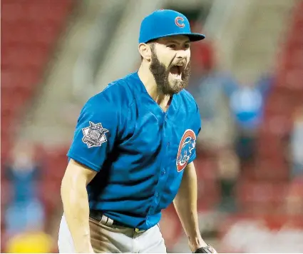  ??  ?? Jake Arrieta representó a Estados Unidos en un Campeonato Universita­rio en Cuba (2006) y en las Olimpiadas de Pekín (2008), logrando una medalla de bronce.