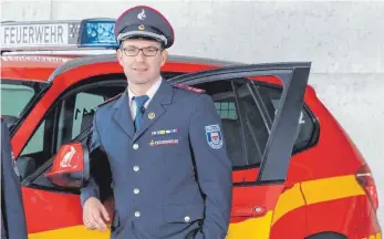  ?? FOTO: FEUERWEHR ?? Der Spaichinge­r Feuerwehrk­ommandant Patrick Heim.