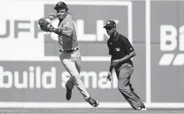  ?? GERALD HERBERT/ASSOCIATED PRESS ?? Orioles shortstop Richie Martin is one several players who has emerged at spring training as a possible starter.