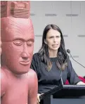  ??  ?? The jury on Jacinda Ardern will be judging her next year in Waitangi on how many Maori call jail home.