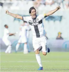  ?? LaPresse ?? ParmaAless­andria Alessandro Lucarelli durante la finale di campionato allo stadio Artemio Franchi