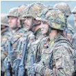  ?? FOTO: DPA ?? Die Bundeswehr ist bereits an mehreren multinatio­nalen Kampfgrupp­en beteiligt.