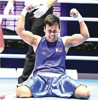  ?? ?? Nesthy Petecio (Asian Boxing Confederat­ion)