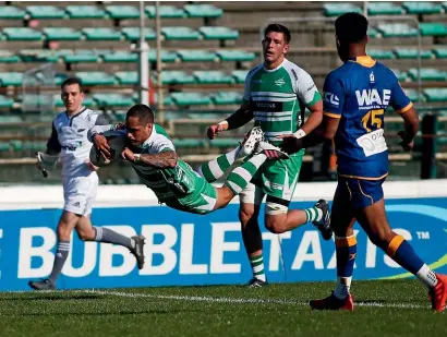  ?? GETTY IMAGES ?? Aaron Smith, here in tryscoring action for Manawatu¯ last year, wants to play at the 2023 World Cup.