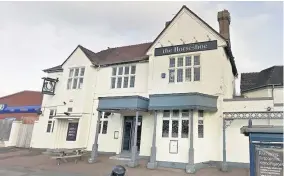  ??  ?? >
The Horseshoe pub in Hall Green was a favourite for gangsters