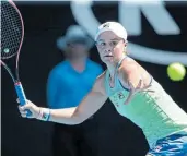  ?? Picture: GETTY IMAGES ?? RELUCTANT: Ashleigh Barty of Australia is not keen to commit to the US Open.