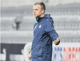  ??  ?? Sunderland U23s head coach Elliott Dickman.