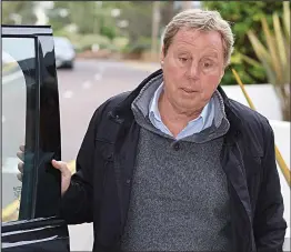  ??  ?? Shock: Harry Redknapp outside his £ million home yesterday