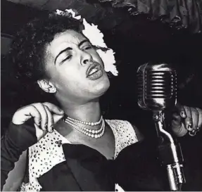  ?? PROVIDED BY ATLANTIC RECORDS ?? Jazz icon Billie Holiday is the subject of the biopic “The United States vs. Billie Holiday,” streaming on Hulu.