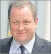  ??  ?? Mike Ashley