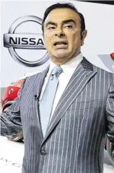  ??  ?? Carlos Ghosn is living in a Beirut home bought by Nissan – Japan has no extraditio­n treaty with Lebanon
Ghosn but not forgotten: