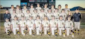  ?? Photo courtesy Brian Stark ?? The Prairie Grove baseball team played in a tournament at Florida over spring break. Mitch Cameron and Nick Sugg coach the Tigers.