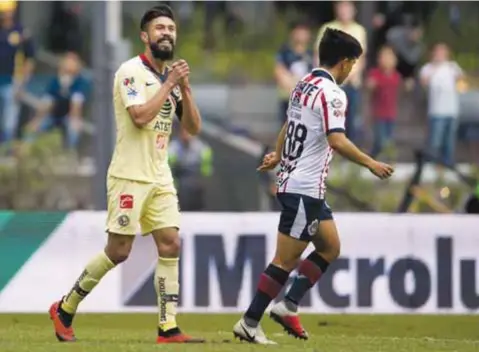  ??  ?? Las Águilas perdieron la oportunida­d de ser súper líderes del torneo.