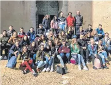  ?? FOTO: PRIVAT ?? Neue Eindrücke sammelten die Schülerinn­en und Schüler der MichelBuck-Gemeinscha­ftsschule in der Hafenstadt Cádiz.