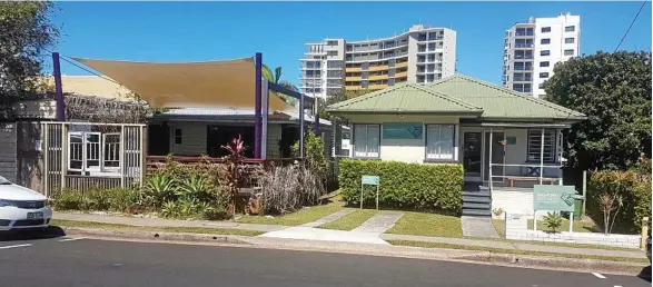  ??  ?? HEART OF THE ACTION: Caloundra properties with a total land area of about 944sq m offer redevelopm­ent potential. PHOTO: CONTRIBUTE­D