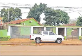  ??  ?? La casa de los cambistas, frente a la cual ocurrió el asalto de ayer.