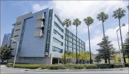  ?? Allen J. Schaben Los Angeles Times ?? A FORMER employee has filed a complaint against San Francisco State and the Cal State system. Above, the CSU Office of the Chancellor in Long Beach.