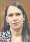  ??  ?? La jueza Alicia Pedrozo ahora debe resolver otra chicana más que presentó el diputado Ulises Quintana (ANR).