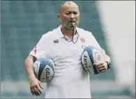  ?? PICTURE: PA ?? EDDIE JONES: Significan­t escalation of England injuries since he replaced Stuart Lancaster as head coach at the end of 2015.