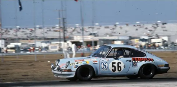  ??  ?? Below: An inspired drive saw the ST finish ninth overall at Daytona in 1973, having started from 39th on the grid