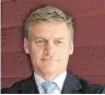  ?? FOTO: DPA ?? „Spezialgeb­iet Langweilig­sein“: Bill English ist der neue Premier von Neuseeland.