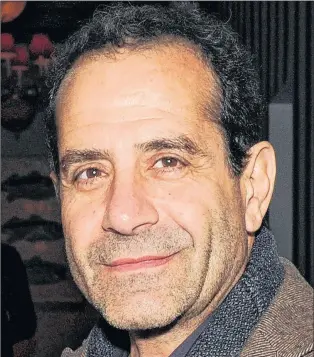  ?? AP PHOTO ?? In an April 1, 2013 file photo, Tony Shaloub poses at the premiere party for “The Company You Keep” in New York. Shalhoub returns to Broadway in an “irresistib­le” show as an Egyptian band leader. “The Band’s Visit’’ opens Thursday.