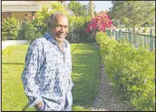  ?? SPECIAL TO THE SUN ?? This 2019 photo provided by Didier J. Fabien shows O.J. Simpson in the garden of his Las Vegas home. The former football star who was at the center of the “trial of the century” died Wednesday, his family announced on X, formerly Twitter.