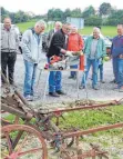  ?? FOTO: HANSJÖRG STEIDLE ?? Vorführung beim Bulldog- und Oldtimer-Treffen 2017 in Westerheim.