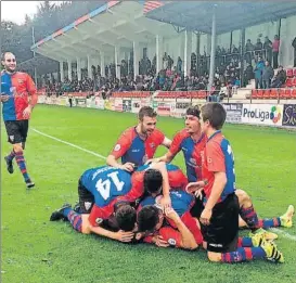  ?? FOTO: BALMASEDA FC ?? Igualdad Los encartados llegan en buena dinámica al duelo de Somorrostr­o