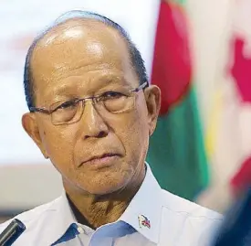  ??  ?? What are your success secrets? “Just do your job. I learned from my father to love your work, " says Defense Secretary Delfin Lorenzana