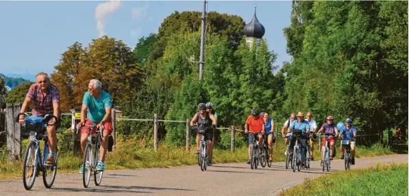  ?? Symbolfoto: Karl Aumiller ?? Um den Ausbau des Paartal-Radwegs könnte sich zum Beispiel der neue Verein Paartal Tourismus kümmern.